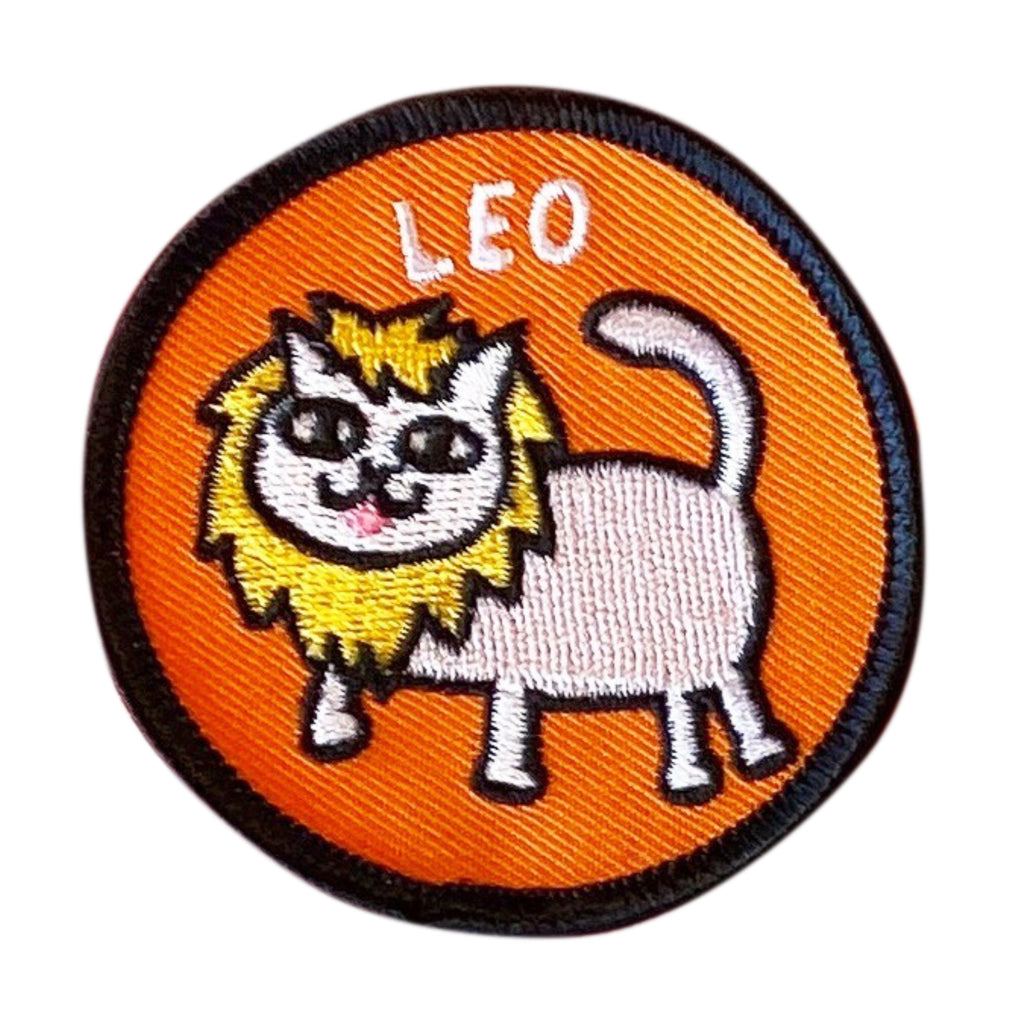 Leo Catstrology Cat Patch