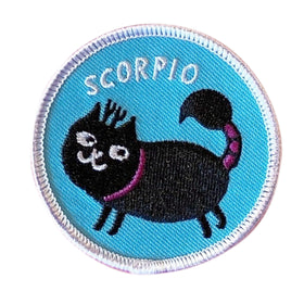 Scorpio Catstrology Cat Patch