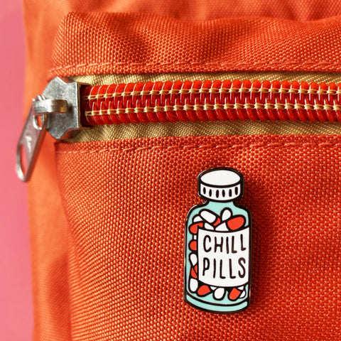 Chill Pills Enamel Pin