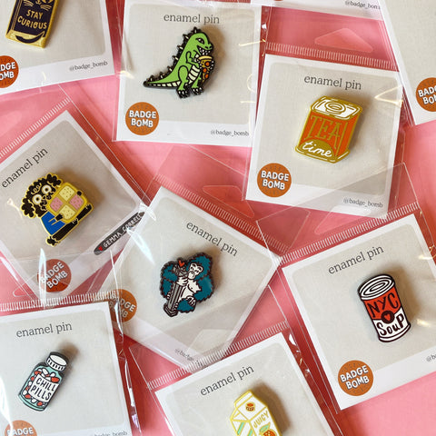 Will Look Adorable for Food Enamel Pin
