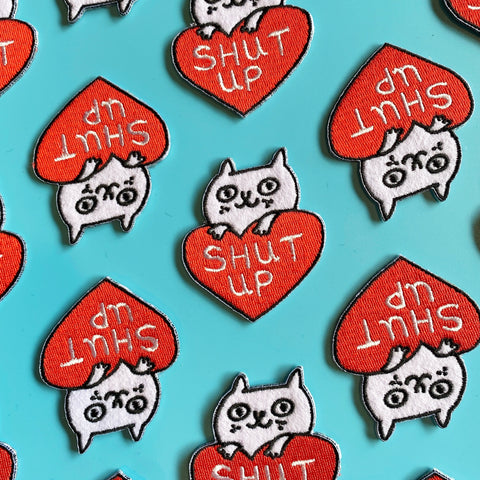 Shut Up Cat Patch