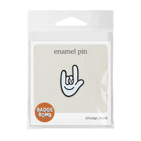 Love Hands Enamel Pin