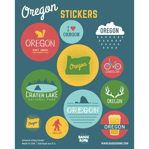 Oregon Stickers