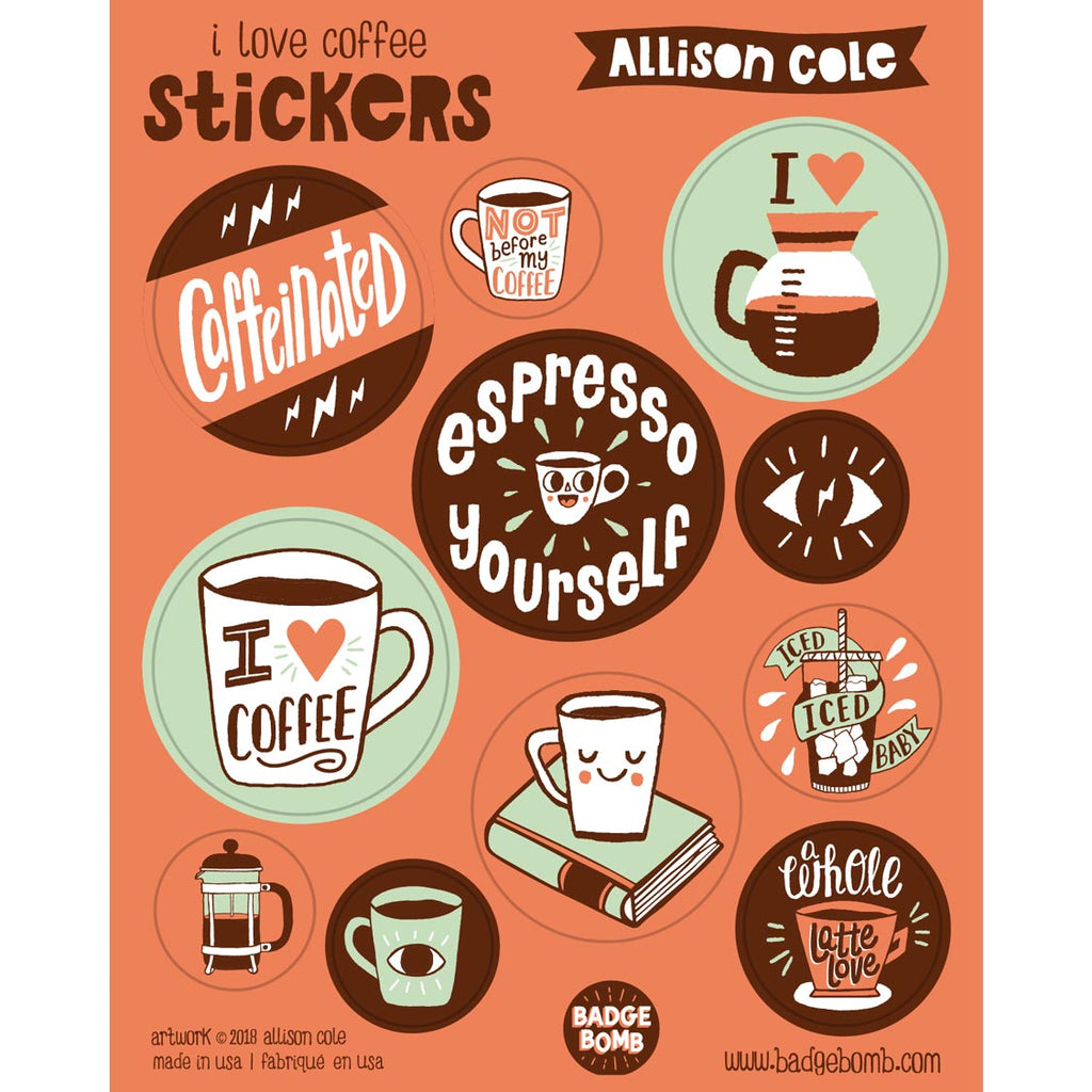 Coffee Stickers