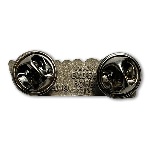 Science Heart Enamel Pin