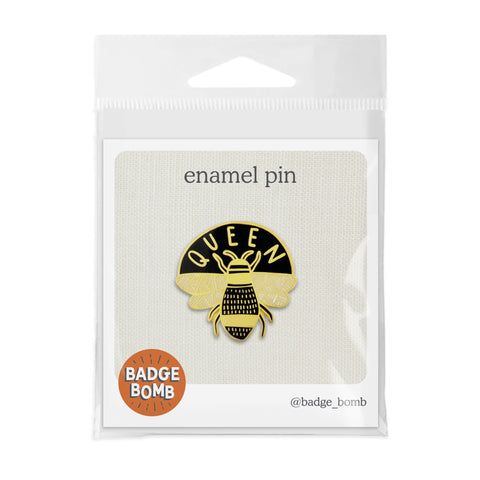 Queen Bee Enamel Pin