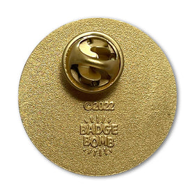 Crescent Moon Enamel Pin
