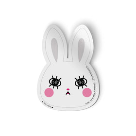 White Bunny Sticker
