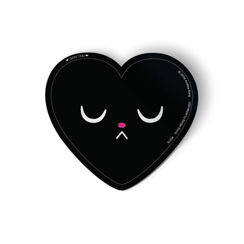 Black Heart Sticker