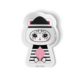 Rose Quartz Bear Sticker