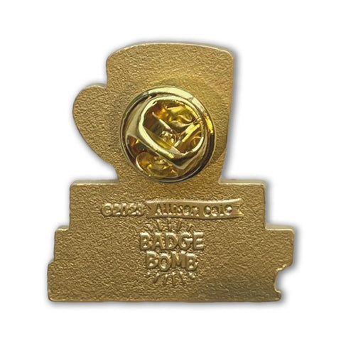 Book Lover Enamel Pin