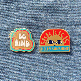 Hello Sunshine Enamel Pin