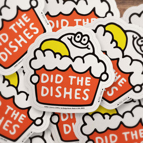 Did the Dishes Sticker