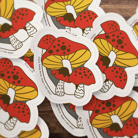 Magic Mushroom Sticker