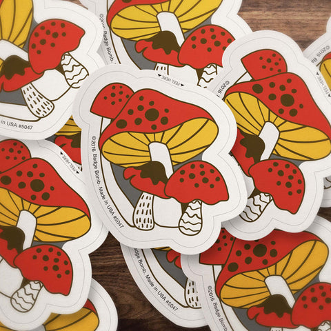 Magic Mushroom Sticker