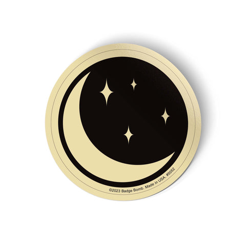 Crescent Moon Sticker