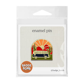 Van Sunrise Enamel Pin