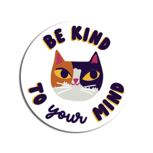 Allison Cole Illustration - Be Kind To Your Mind 1.25" Button