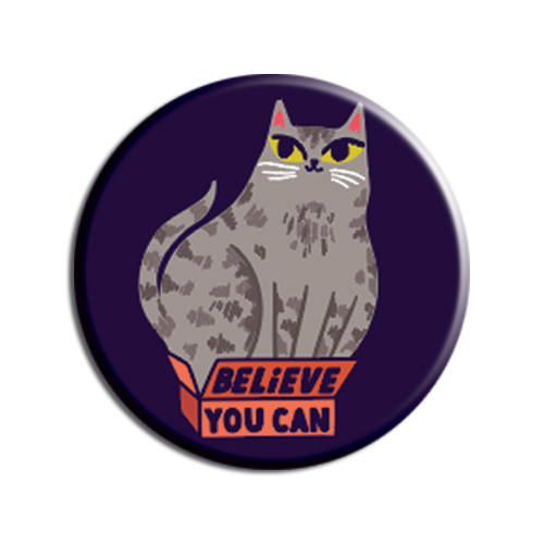 Allison Cole Illustration - Believe You Can 1.25" Button