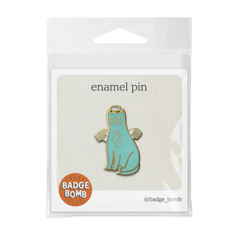 Angel Cat Enamel Pin