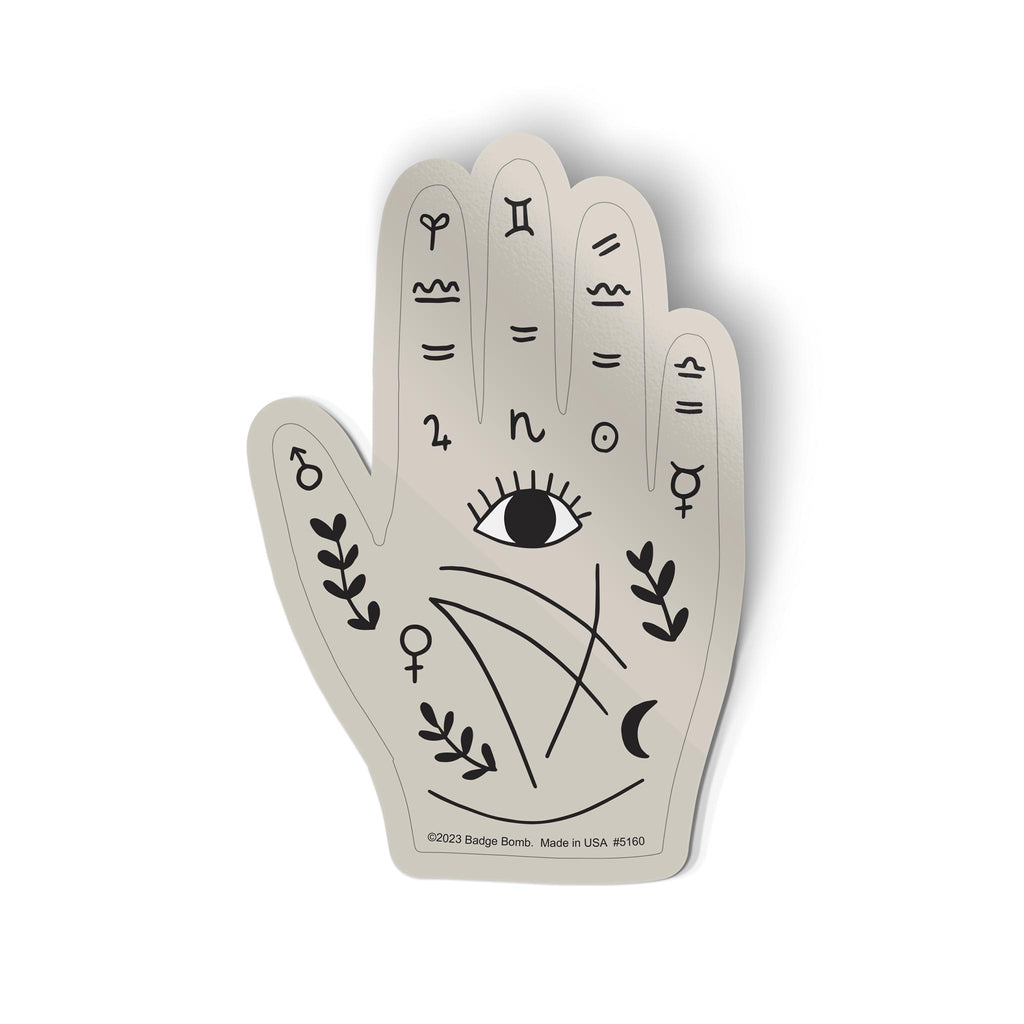 Mystic Hand Sticker