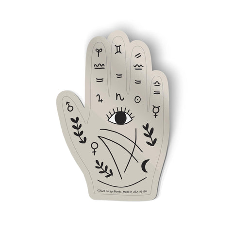 Mystic Hand Sticker