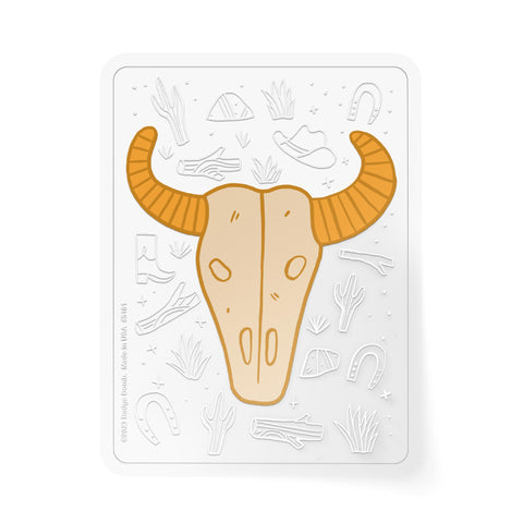 Cow Skull Sticker