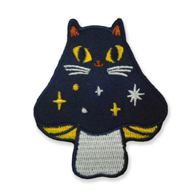 Cosmic Mushroom Cat Patch