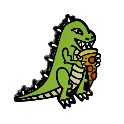 Kaiju Pizza Dragon NYC Enamel Pin