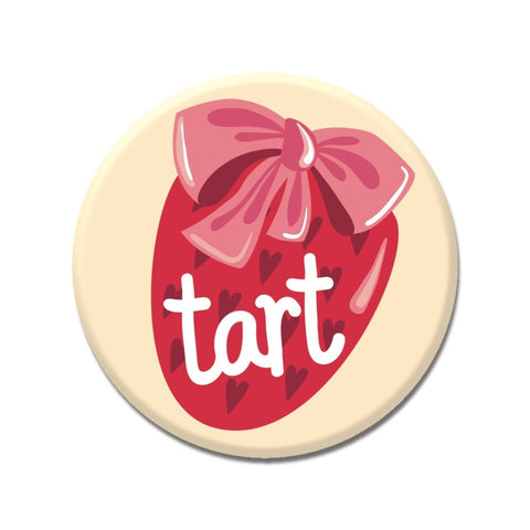 Tart Strawberry 1.25" Button