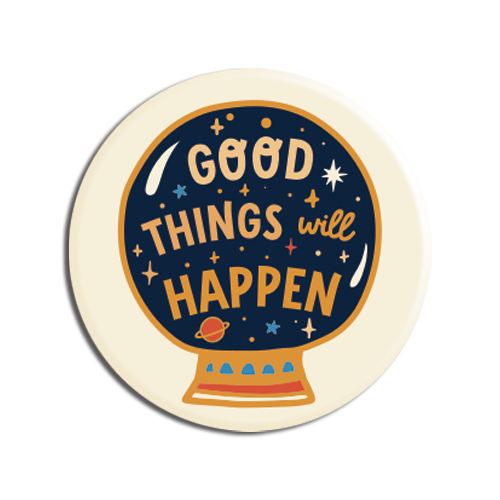 Allison Cole - Cosmic Good Things 1.25" Button