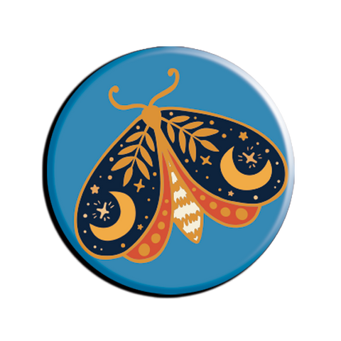 Allison Cole - Cosmic Butterfly 1.25" Button