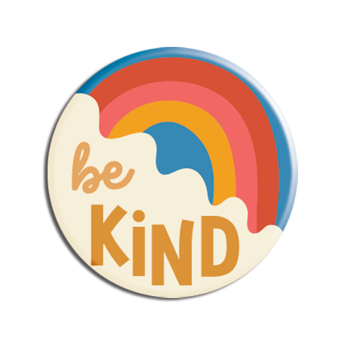 Allison Cole - Cosmic Be Kind 1.25" Button