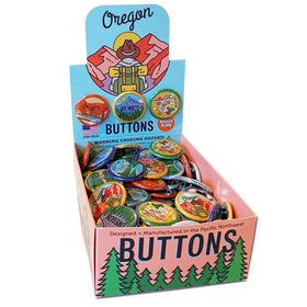 Oregon 1.25" Button Box
