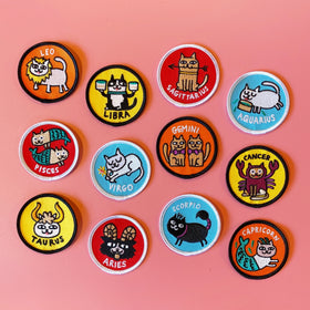 Aries Catstrology Cat Patch