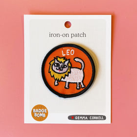Leo Catstrology Cat Patch