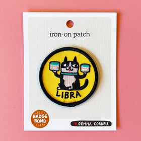 Libra Catstrology Cat Patch