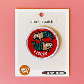 Pisces Catstrology Cat Patch
