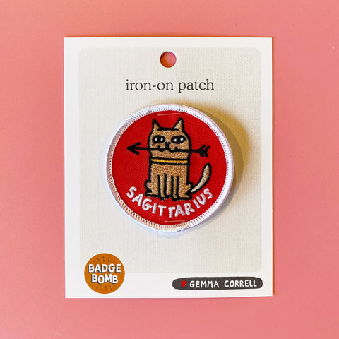 Sagittarius Catstrology Cat Patch
