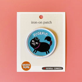 Scorpio Catstrology Cat Patch