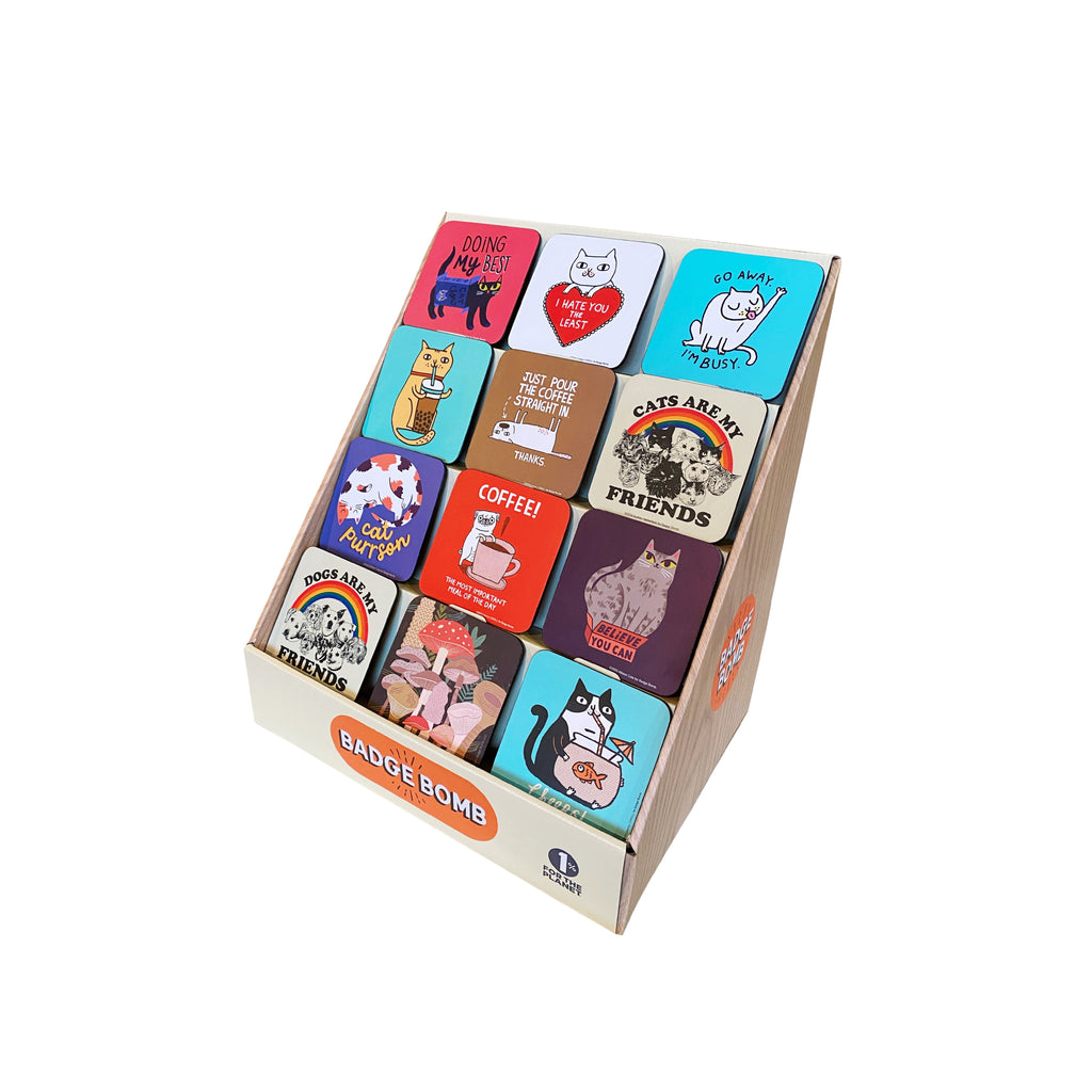 Counter Coaster Display
