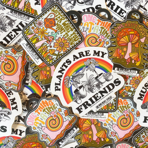 One Thing At A Time Snail Sticker