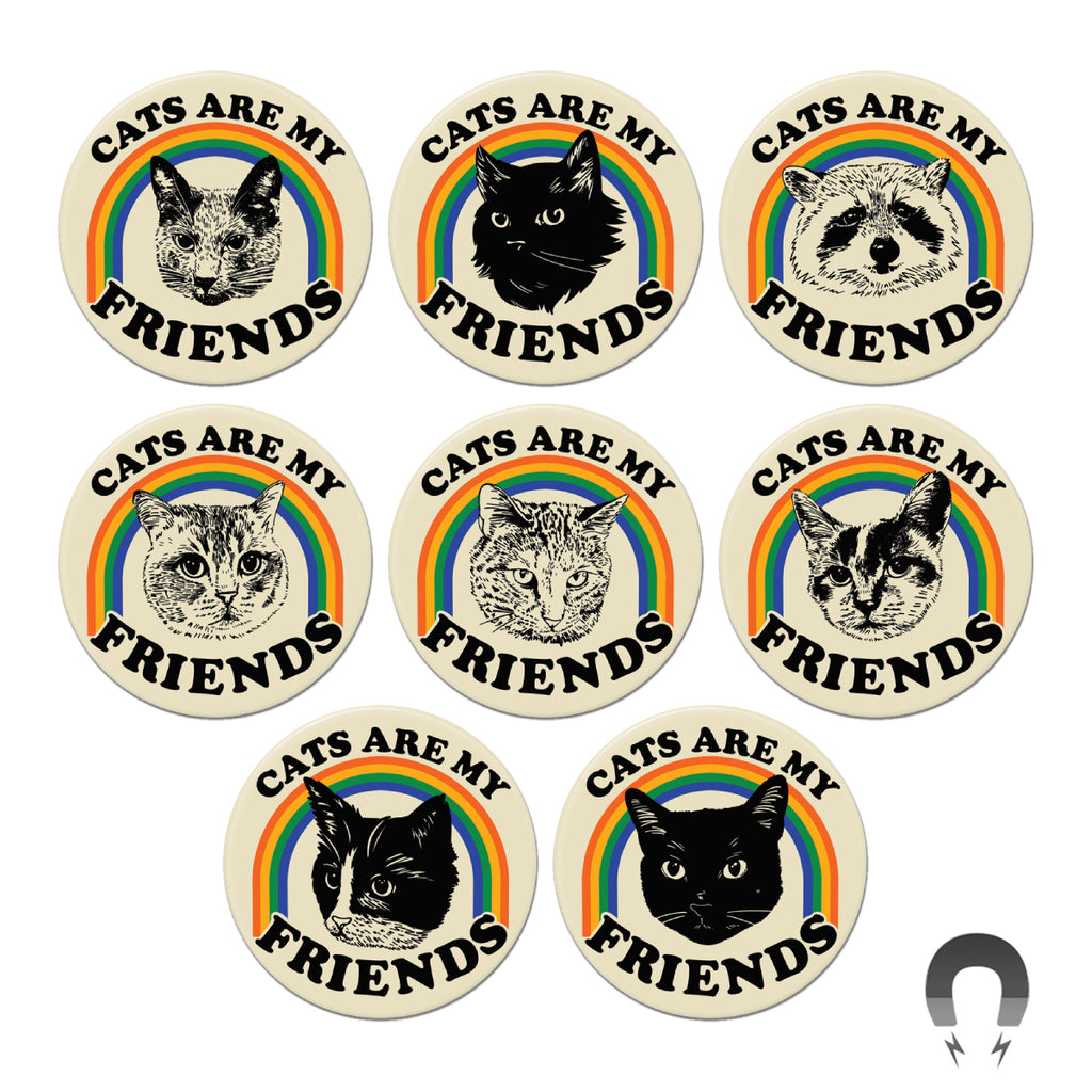Cats Are My Friends Magnet Bundle