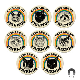 Cats Are My Friends Magnet Bundle