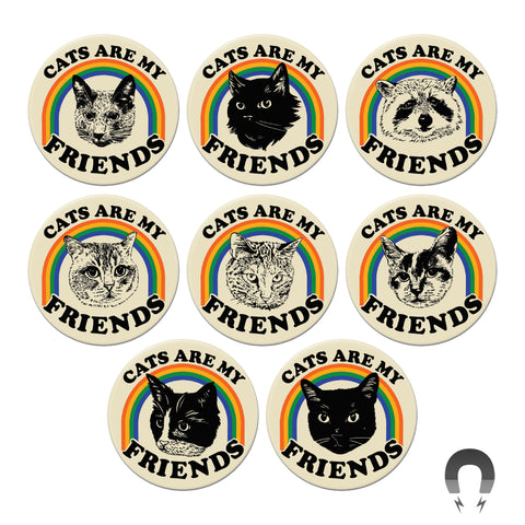 Cats Are My Friends Magnet Bundle