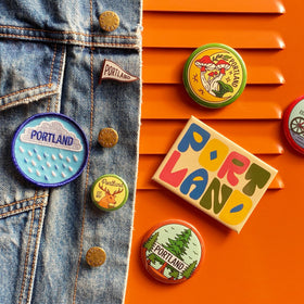 Portland Multicolor Rain Patch