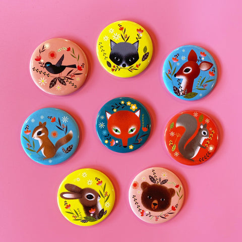 Woodland Animal Big Magnets Bundle