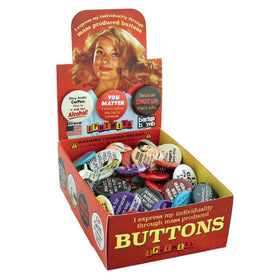 Ephemera 16 Smash Hits 1.25" Button Box