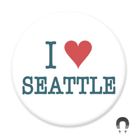 I Love Seattle Big Magnet