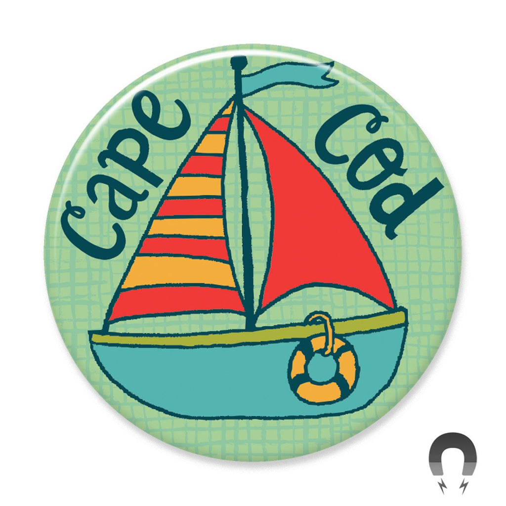 Cape Cod Big Magnet by Allison Cole.